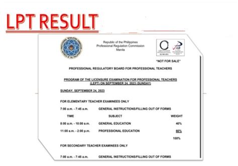 lpt result